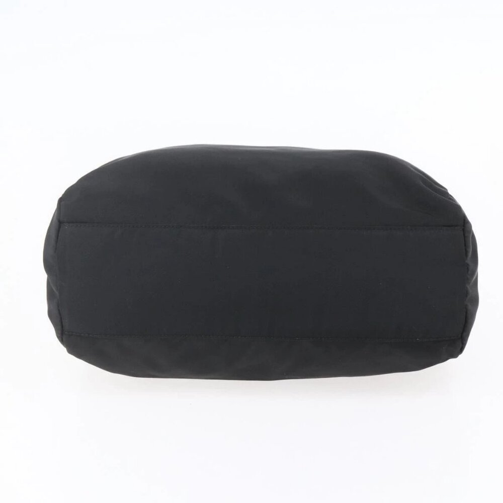 PRADA Hand Bag Nylon Black Silver Auth 153198 - Picture 7 of 16